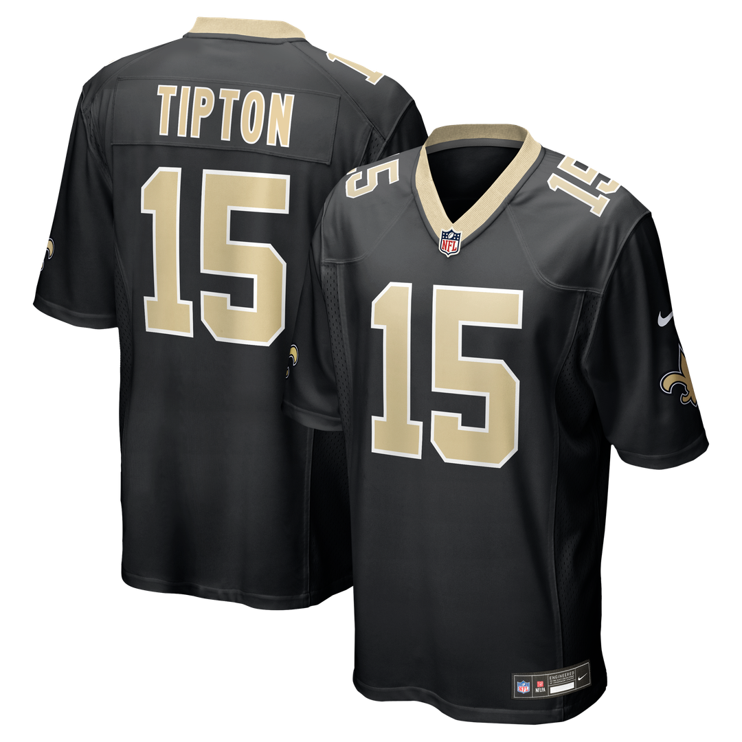 New Orleans Saints Mason Tipton Nike Black Game Jersey product image 1