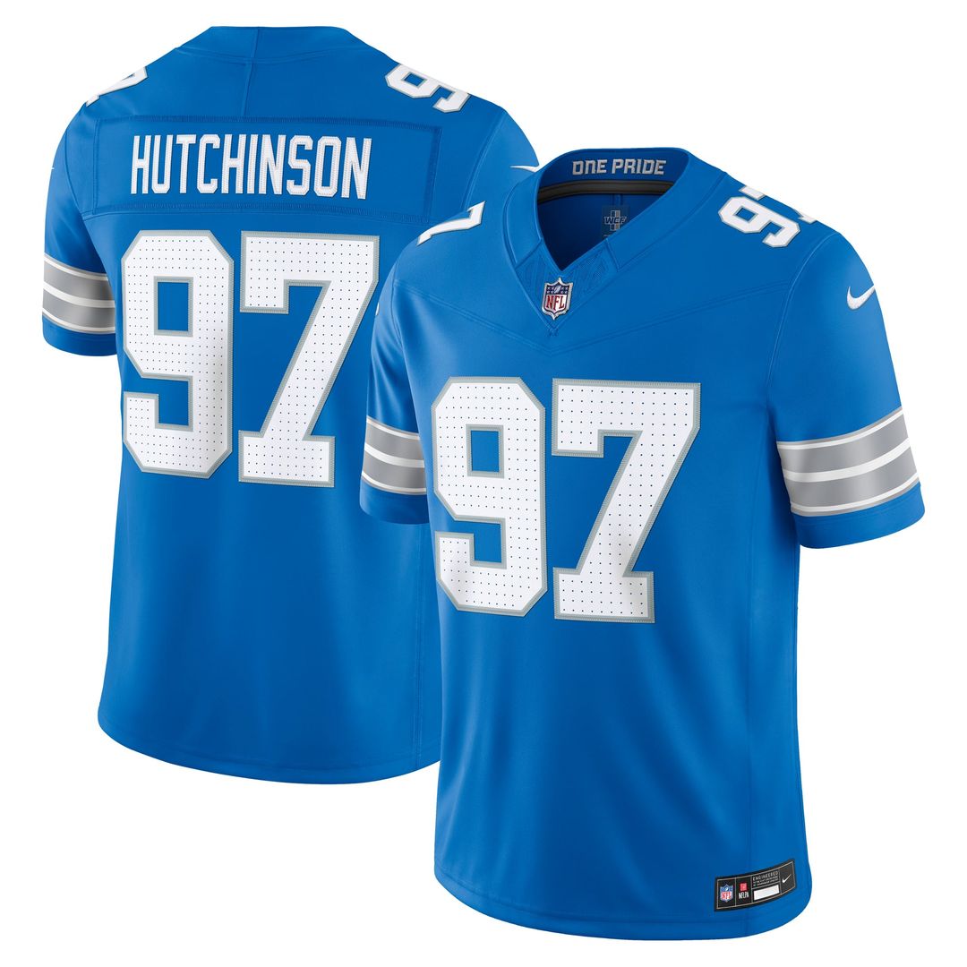 Detroit Lions Aidan Hutchinson Nike Black Alternate Vapor product image 7