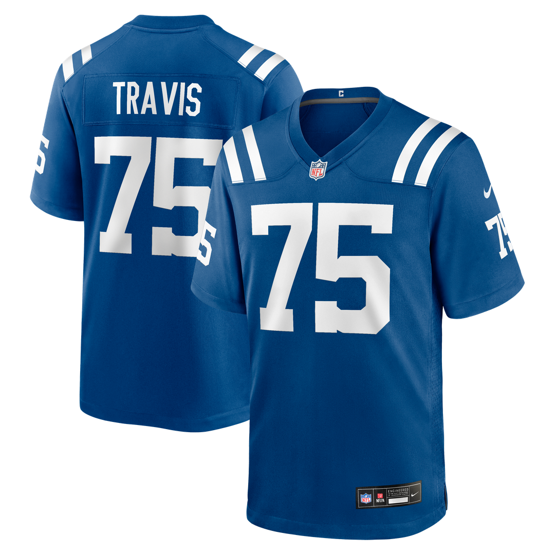 Indianapolis Colts Jalen Travis Nike Royal Game Jersey product image 1