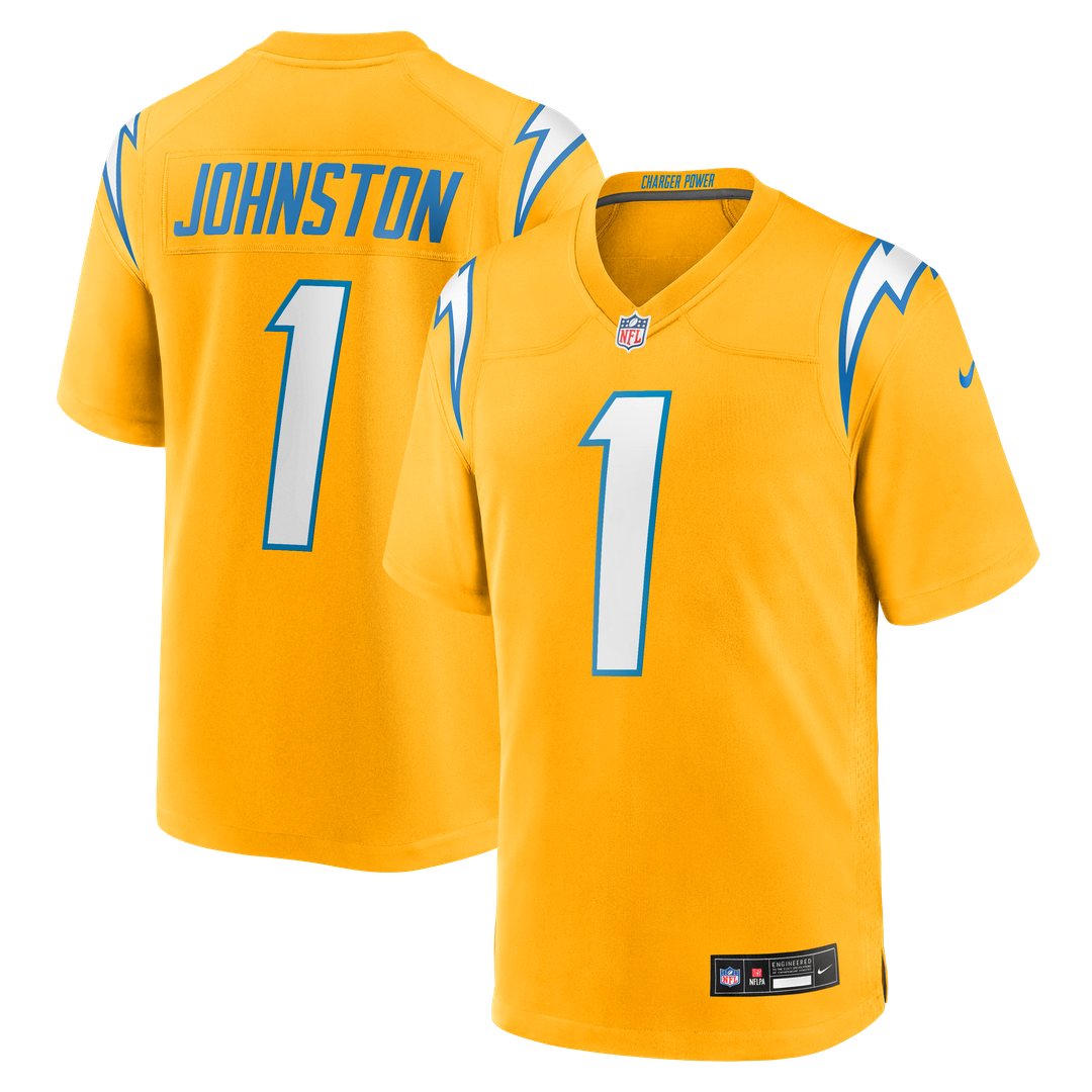 Los Angeles Chargers Quentin Johnston Nike Navy Alternate product image 15