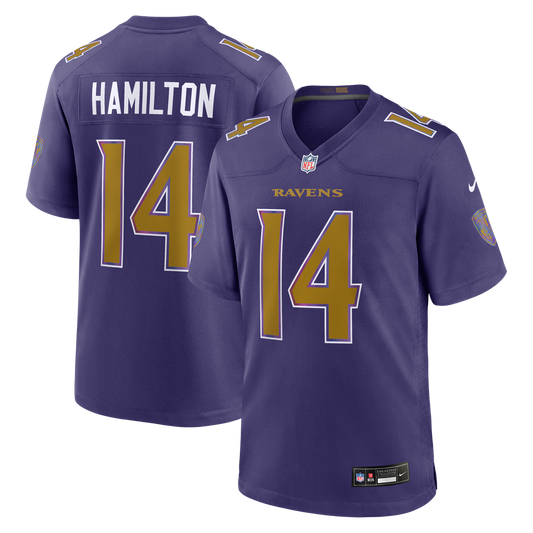 Baltimore Ravens Kyle Hamilton Nike Purple Alternate Game product image 1