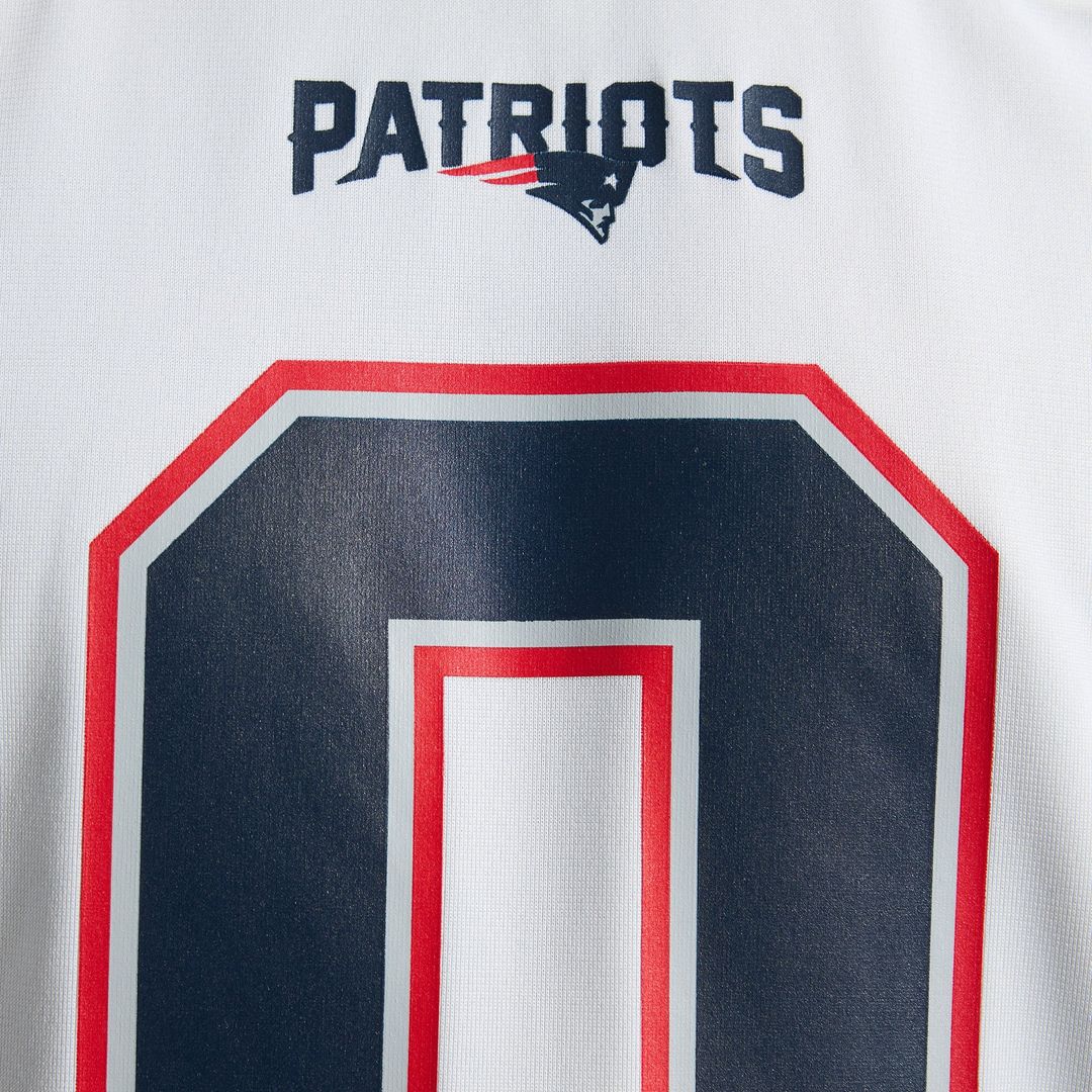 New England Patriots Christian Gonzalez Nike White Game product image 11