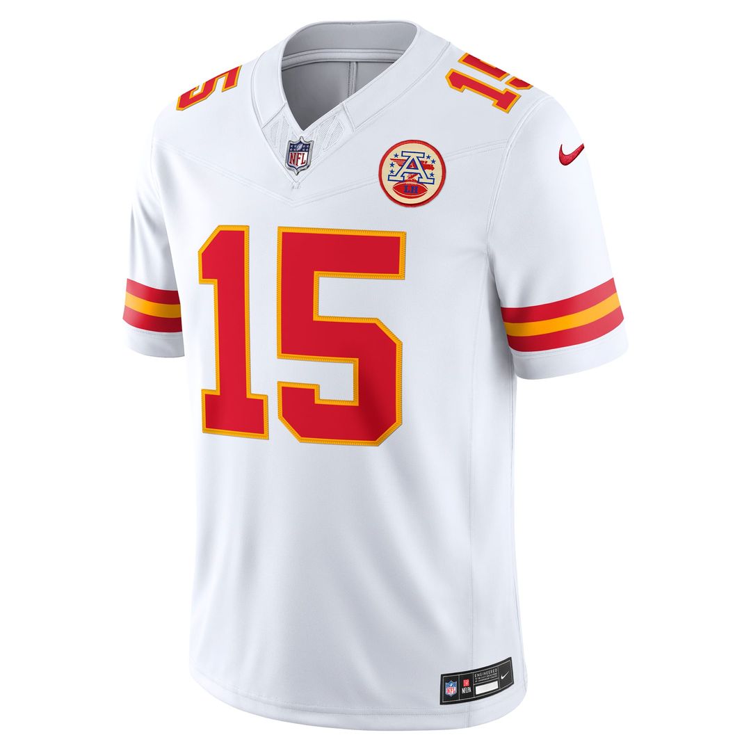 Kansas City Chiefs Patrick Mahomes Nike White Vapor FUSE product image 2