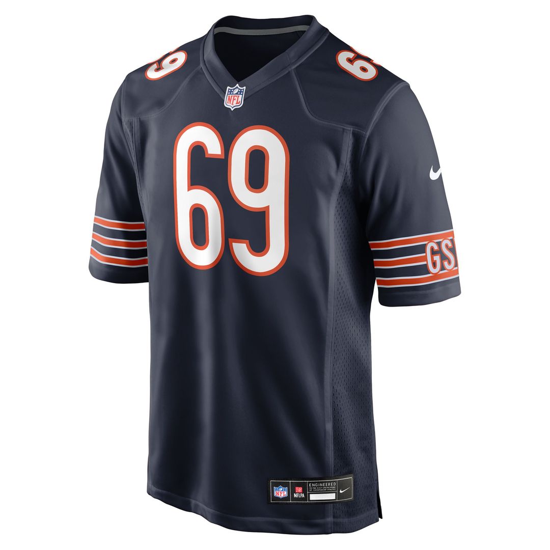 Chicago Bears Jeremiah Martin Nike Navy Game Jersey product image 2
