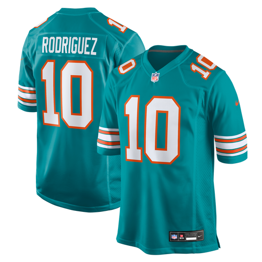 Miami Dolphins Jacob Rodriguez Nike Aqua Alternate Game product image 1