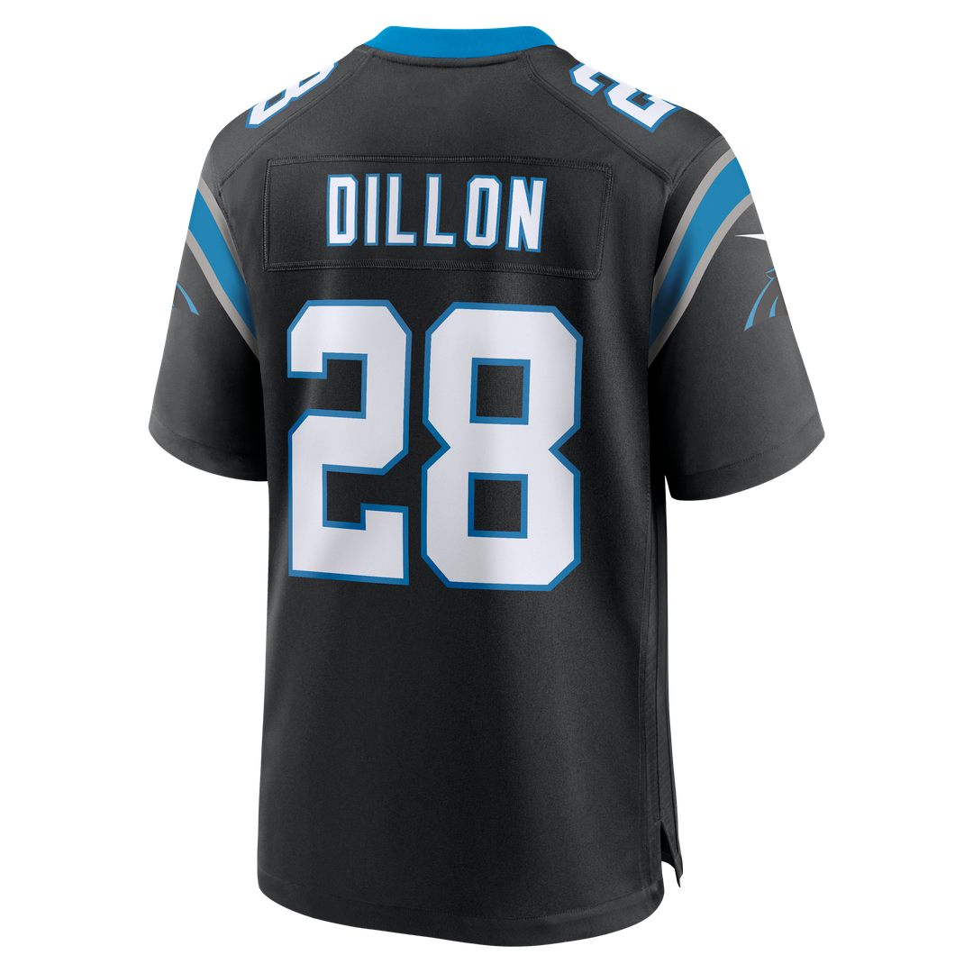 Carolina Panthers AJ Dillon Nike Black Game Jersey product image 3