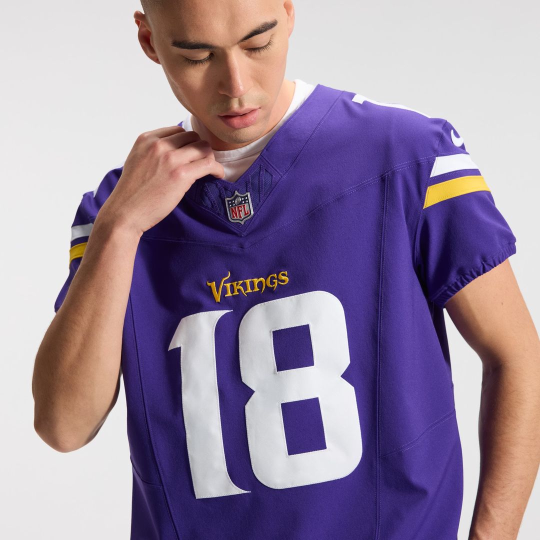 Minnesota Vikings Justin Jefferson Nike Purple Team Vapor product image 8