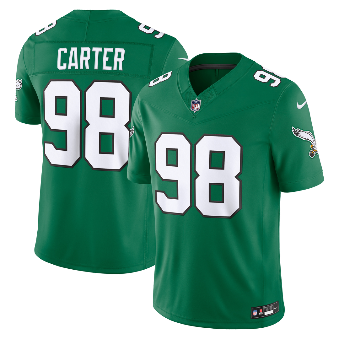 Philadelphia Eagles Jalen Carter Nike Kelly Green Alternate product image 1