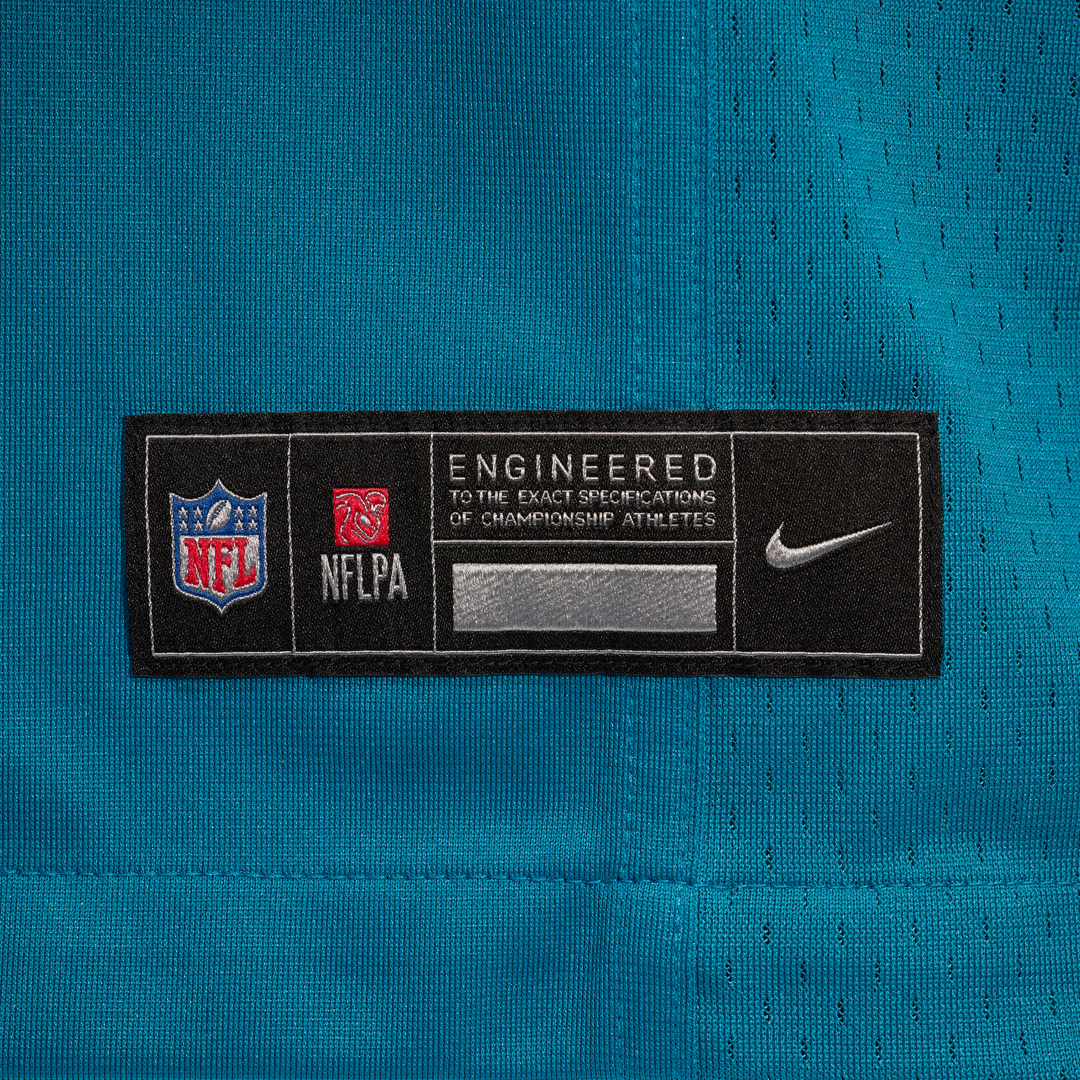 Jacksonville Jaguars Cole Van Lanen Nike Teal Game Jersey product image 6
