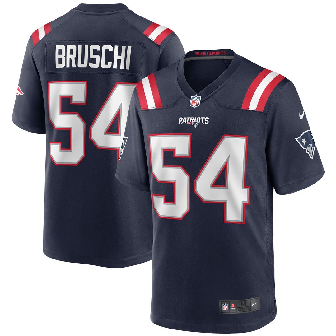 New England Patriots Tedy Bruschi Nike Navy Retired Player product image 1