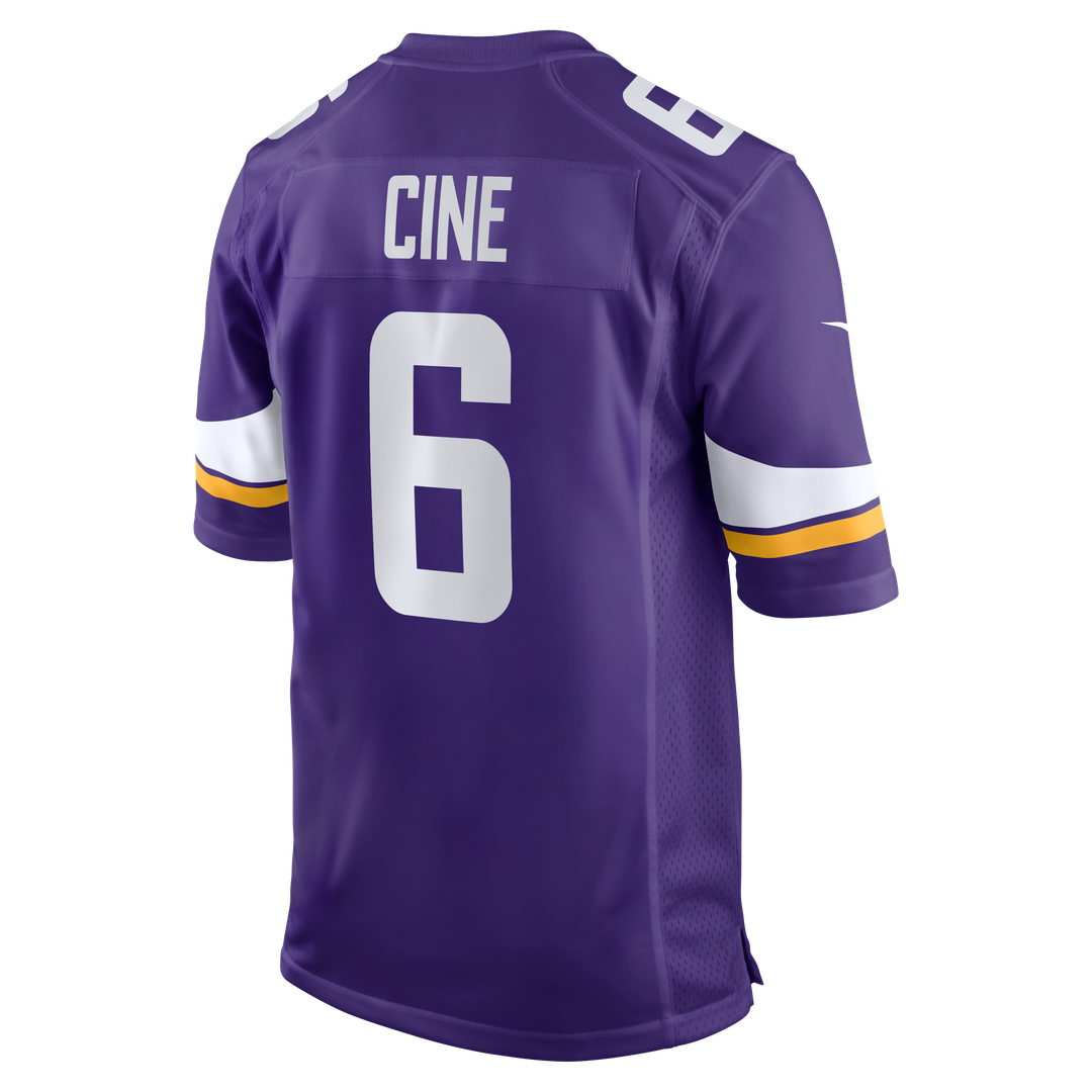 Minnesota Vikings Lewis Cine Nike Purple Game Jersey product image 3