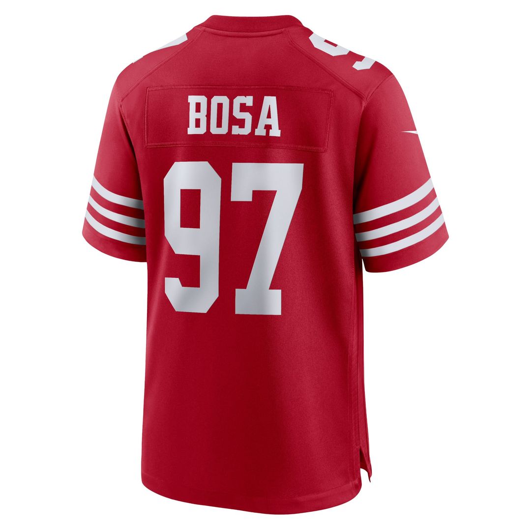 San Francisco 49ers Nick Bosa Nike White Game Jersey product image 9