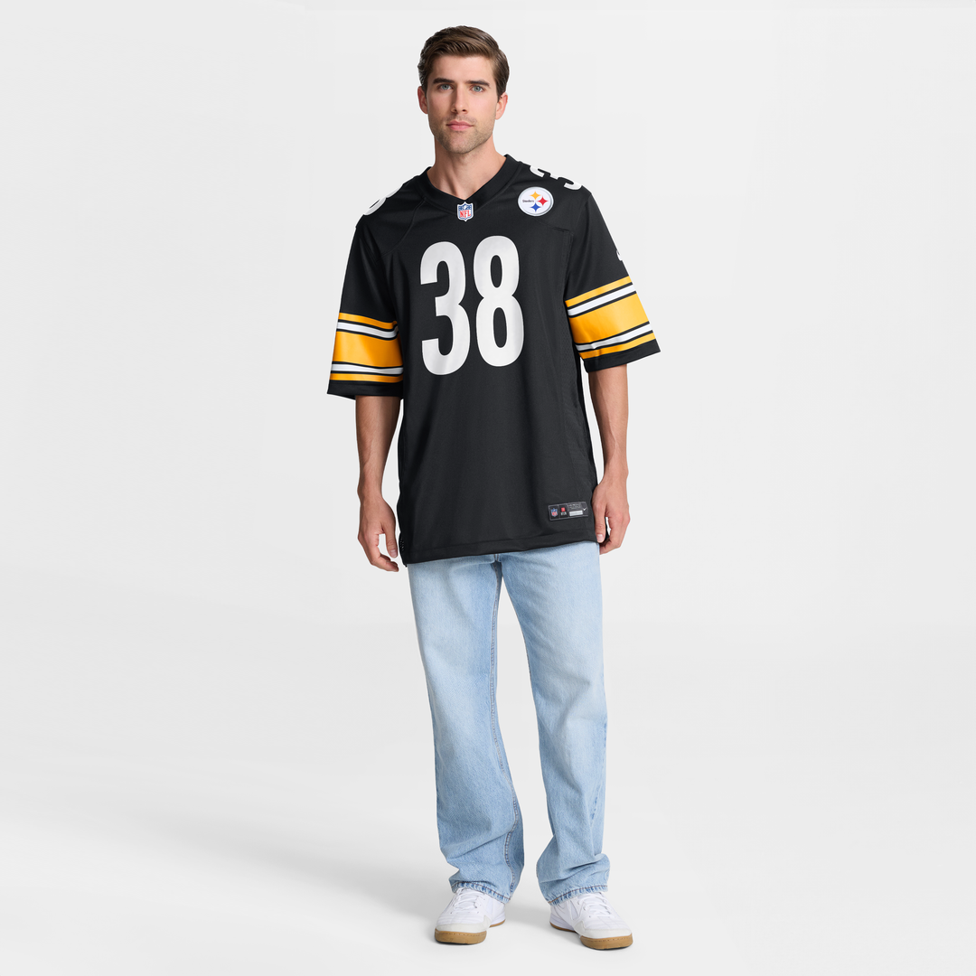 Pittsburgh Steelers Mykal Walker Nike Black Game Jersey product image 7