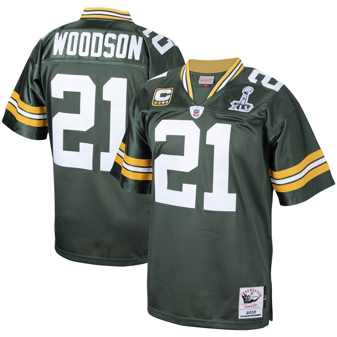 Green Bay Packers 2010 Charles Woodson Mitchell & Ness product image 1