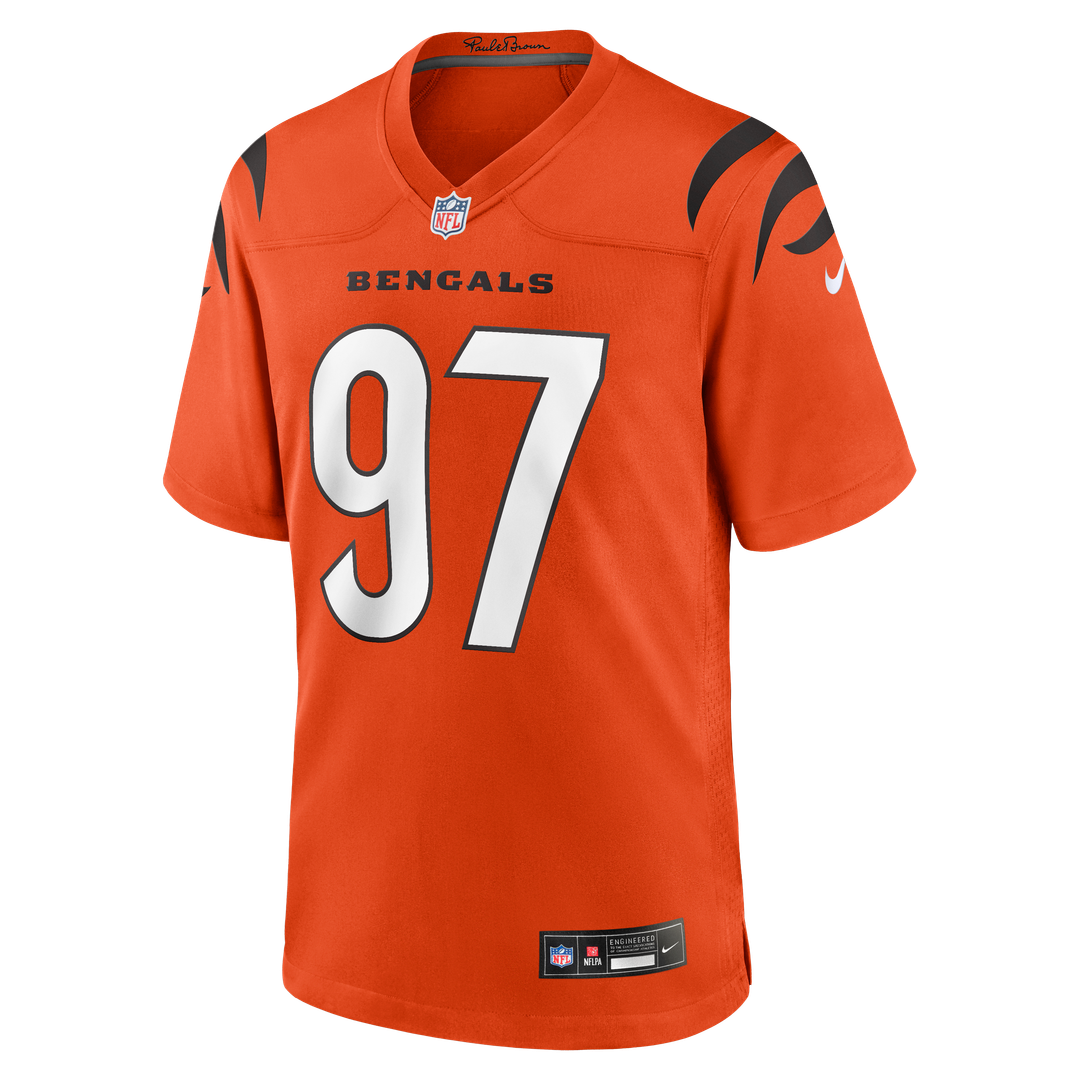 Cincinnati Bengals Dexter Lawrence II Nike Black Game Jersey product image 12
