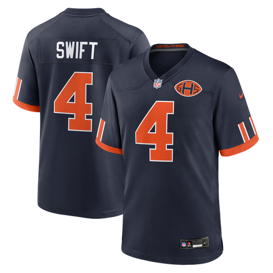 Chicago Bears D'Andre Swift Nike Navy 2026 Rivalries product image 1