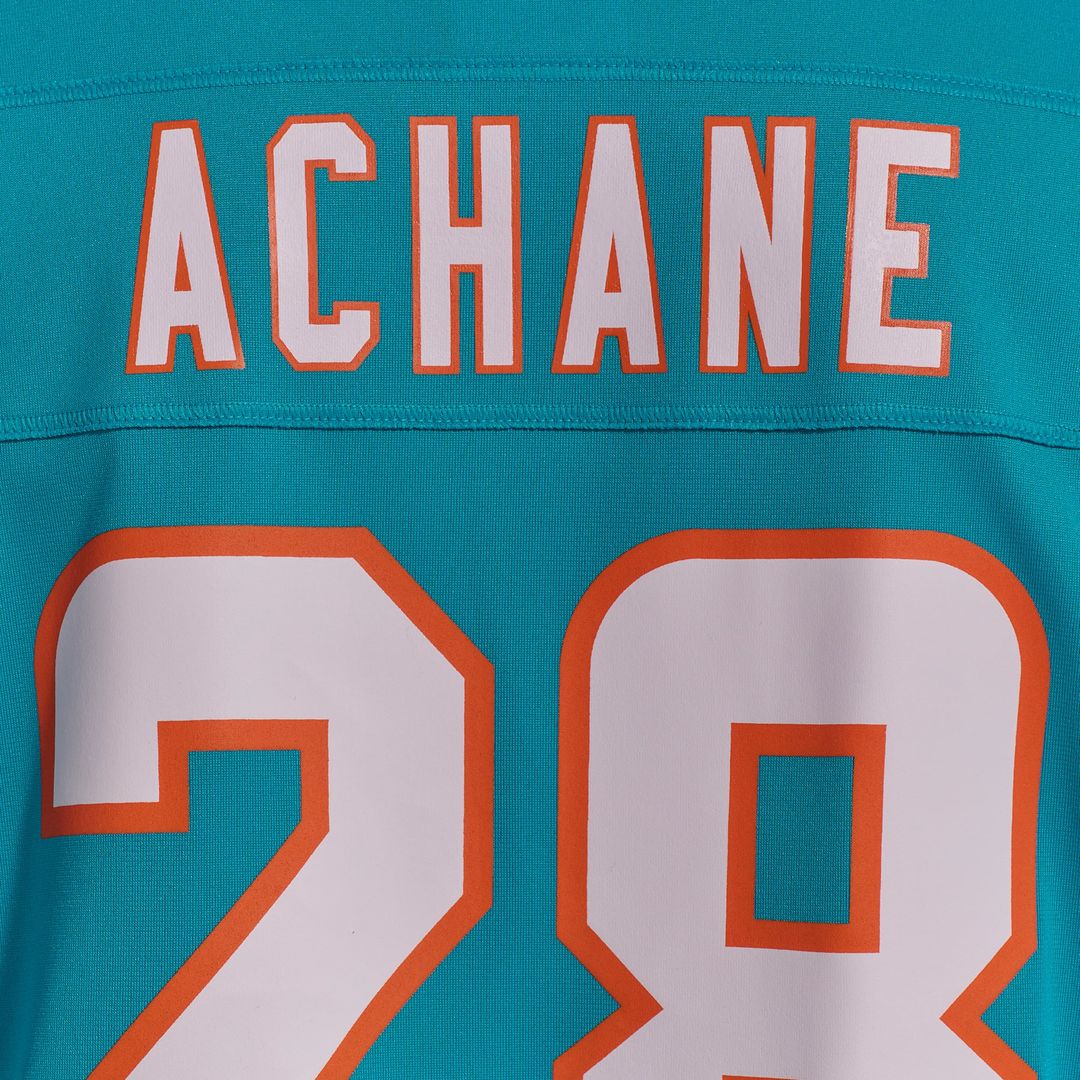 Miami Dolphins De'Von Achane Nike Aqua Game Jersey product image 11