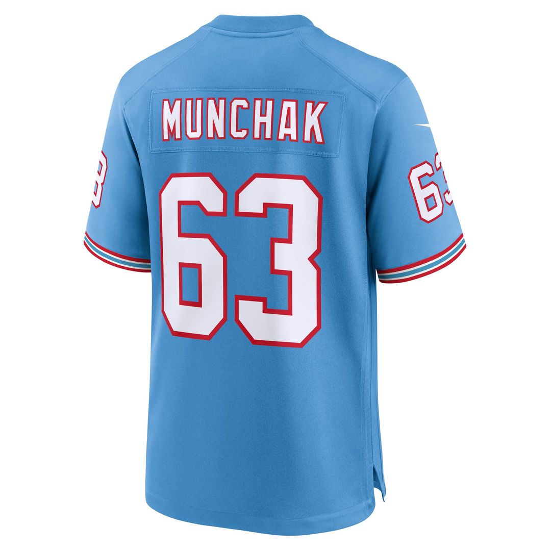 Tennessee Titans Mike Munchak Nike Light Blue Retired product image 3