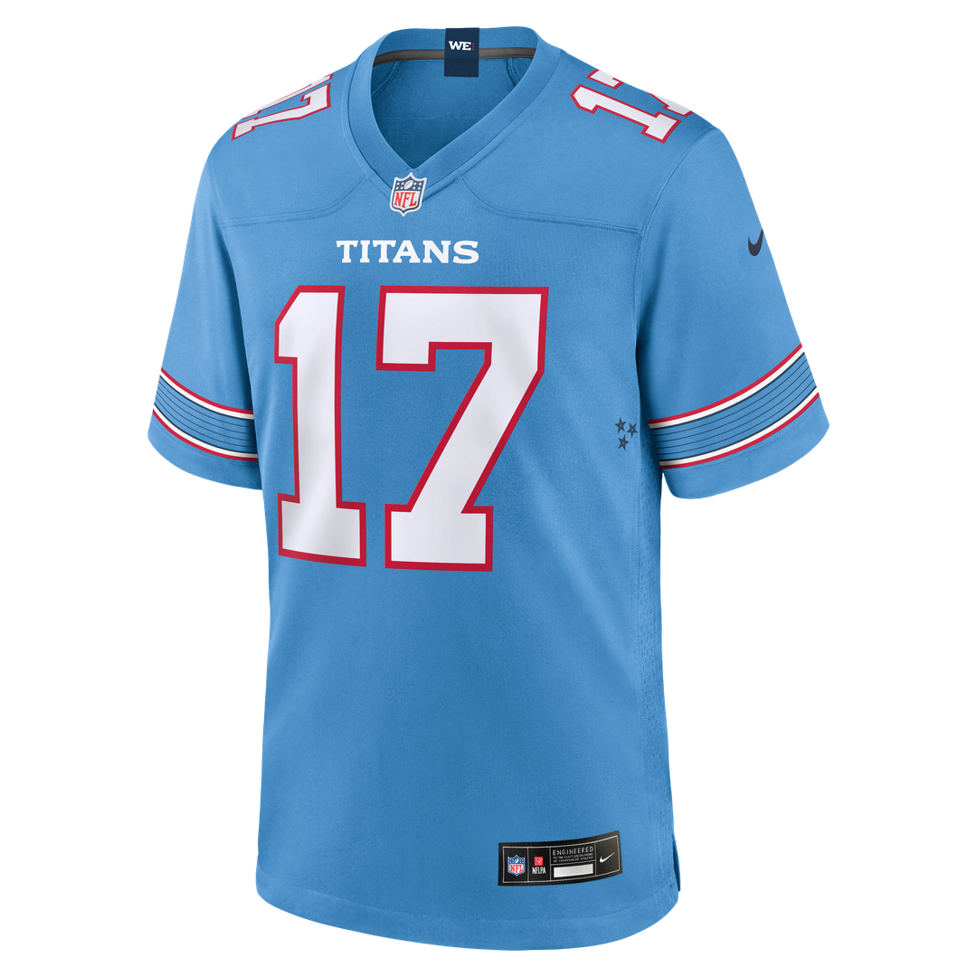 Tennessee Titans Chimere Dike Nike Light Blue Game Jersey product image 8