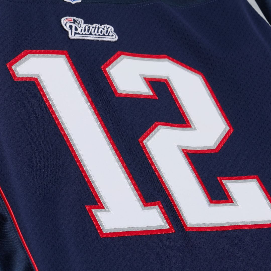 New England Patriots Tom Brady Mitchell & Ness Navy Super product image 13