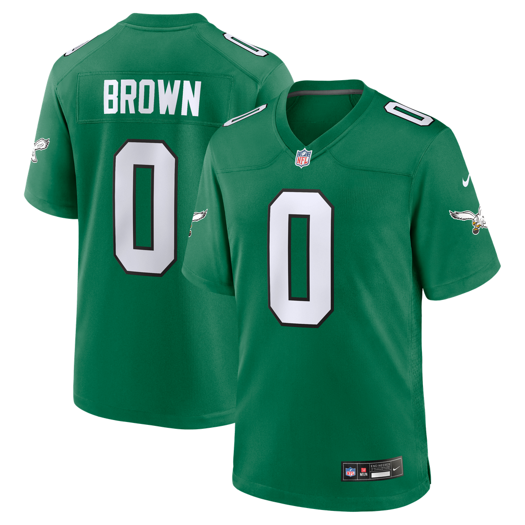Philadelphia Eagles Marquise Brown Nike Kelly Green product image 1