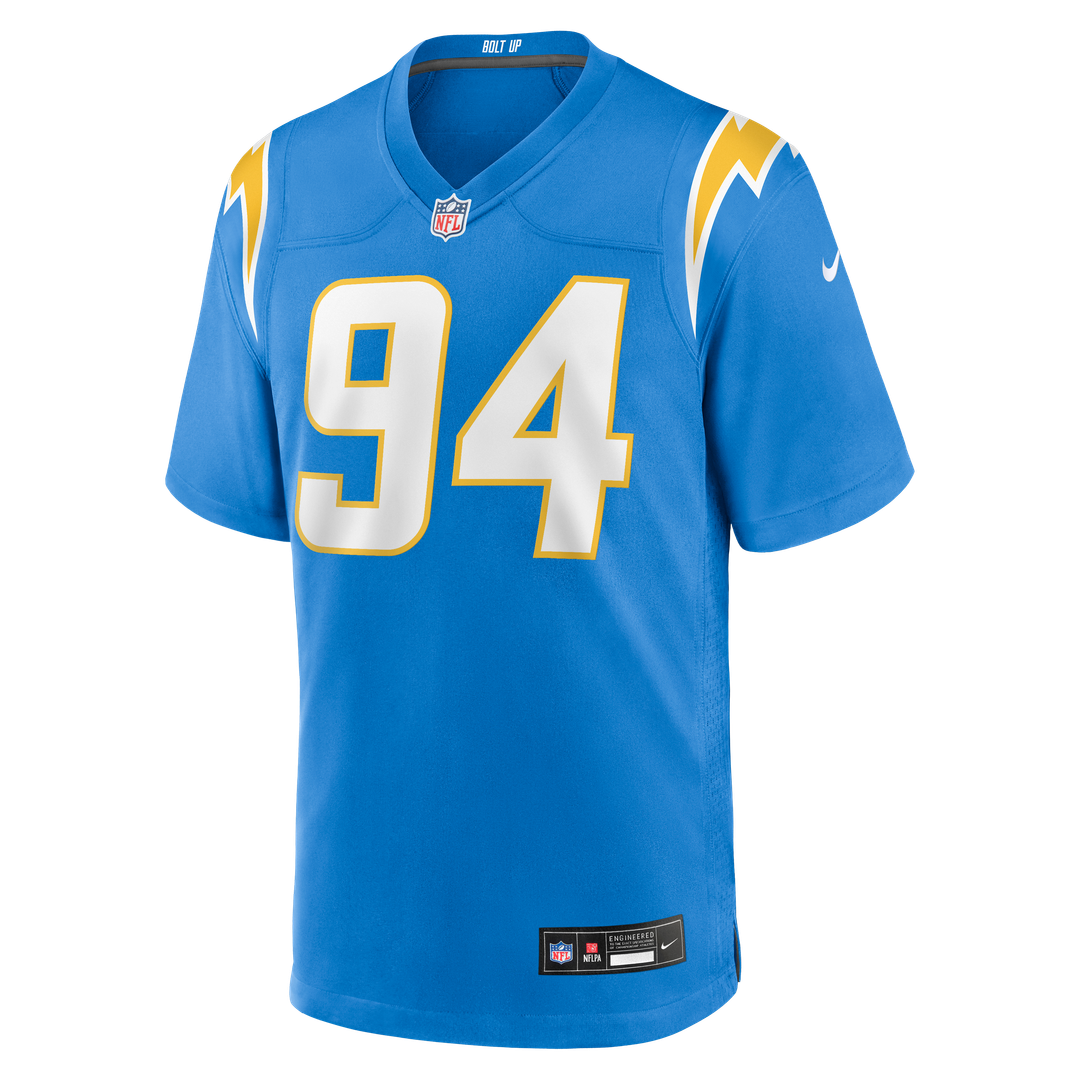 Los Angeles Chargers Dalvin Tomlinson Nike Powder Blue Game product image 2
