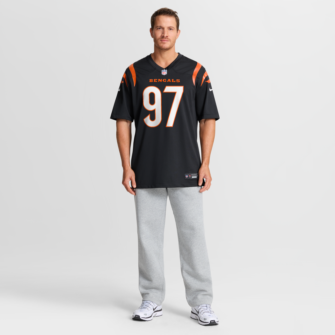 Cincinnati Bengals Dexter Lawrence II Nike Black Game Jersey product image 4