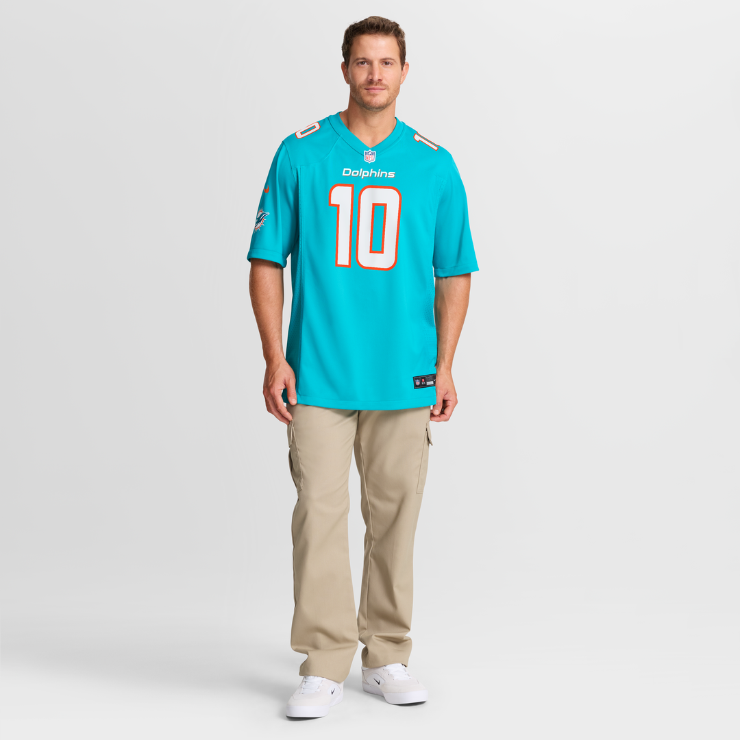Miami Dolphins Jacob Rodriguez Nike Aqua Game Jersey product image 2