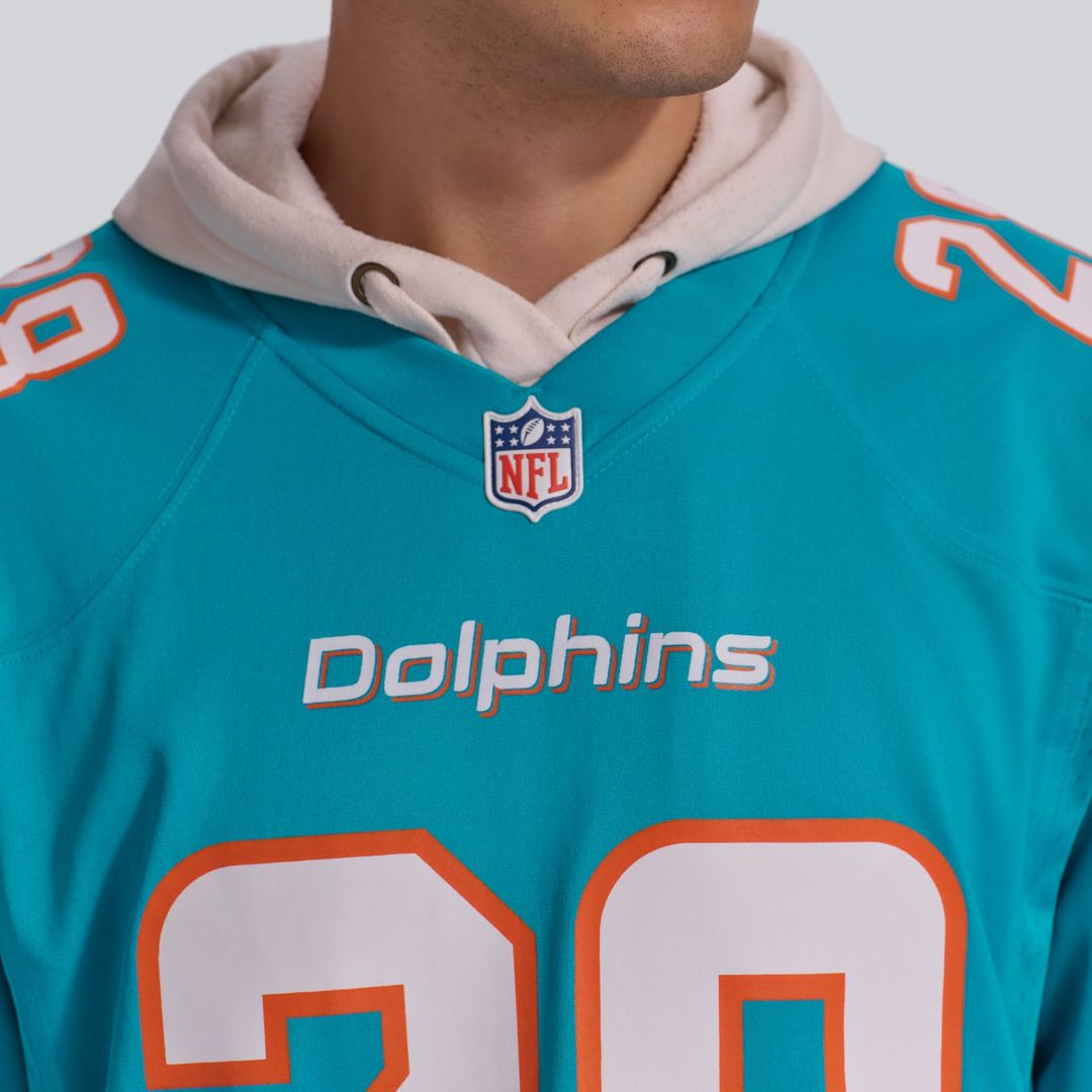 Miami Dolphins De'Von Achane Nike Aqua Game Jersey product image 8