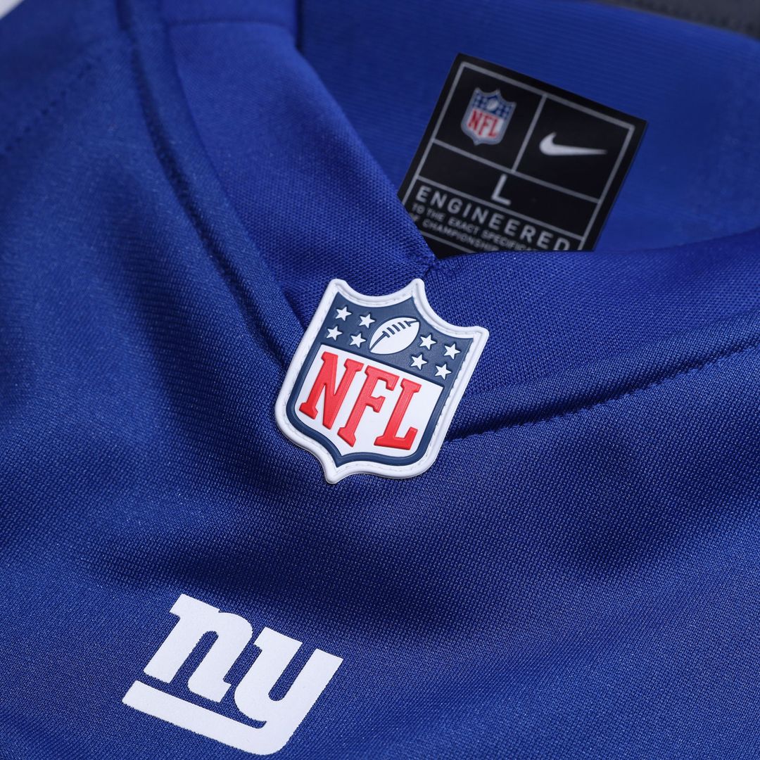 New York Giants Number 1 Groom Nike Royal Game Jersey product image 4