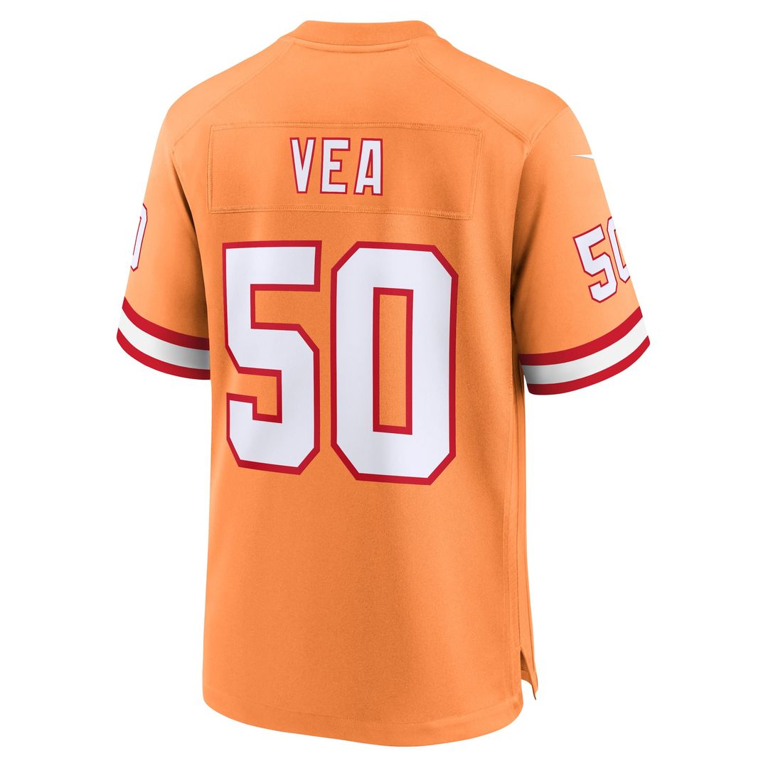 Tampa Bay Buccaneers Vita Vea Nike Orange Throwback Game product image 3