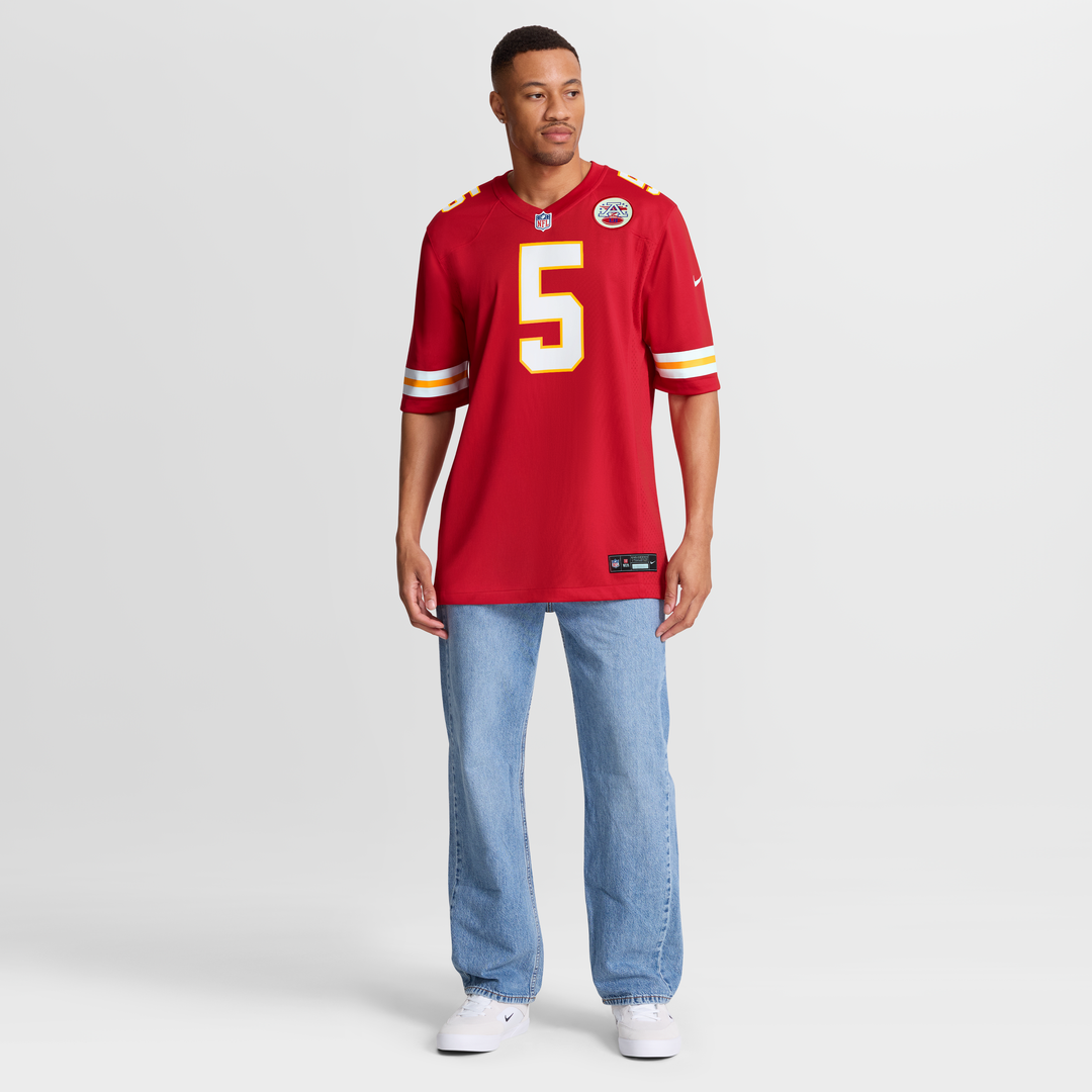 Kansas City Chiefs Mansoor Delane Nike Red Game Jersey product image 2