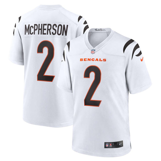 Cincinnati Bengals Evan McPherson Nike White Game Jersey product image 1