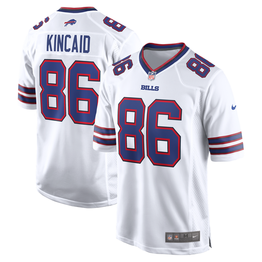 Buffalo Bills Dalton Kincaid Nike White Game Jersey product image 1