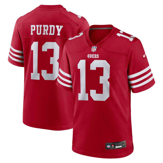San Francisco 49ers Brock Purdy Nike Scarlet Game Jersey product image 1