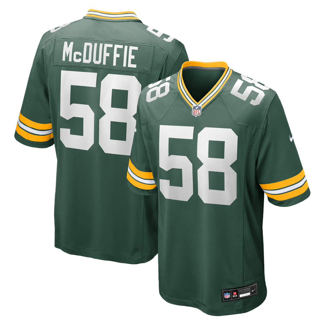 Green Bay Packers Isaiah McDuffie Nike Game Jersey product image 1
