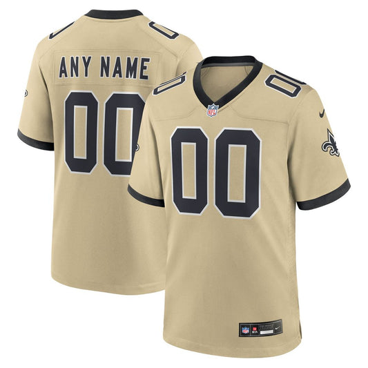 New Orleans Saints Nike Gold Gameday Golds Alternate Custom product image 1