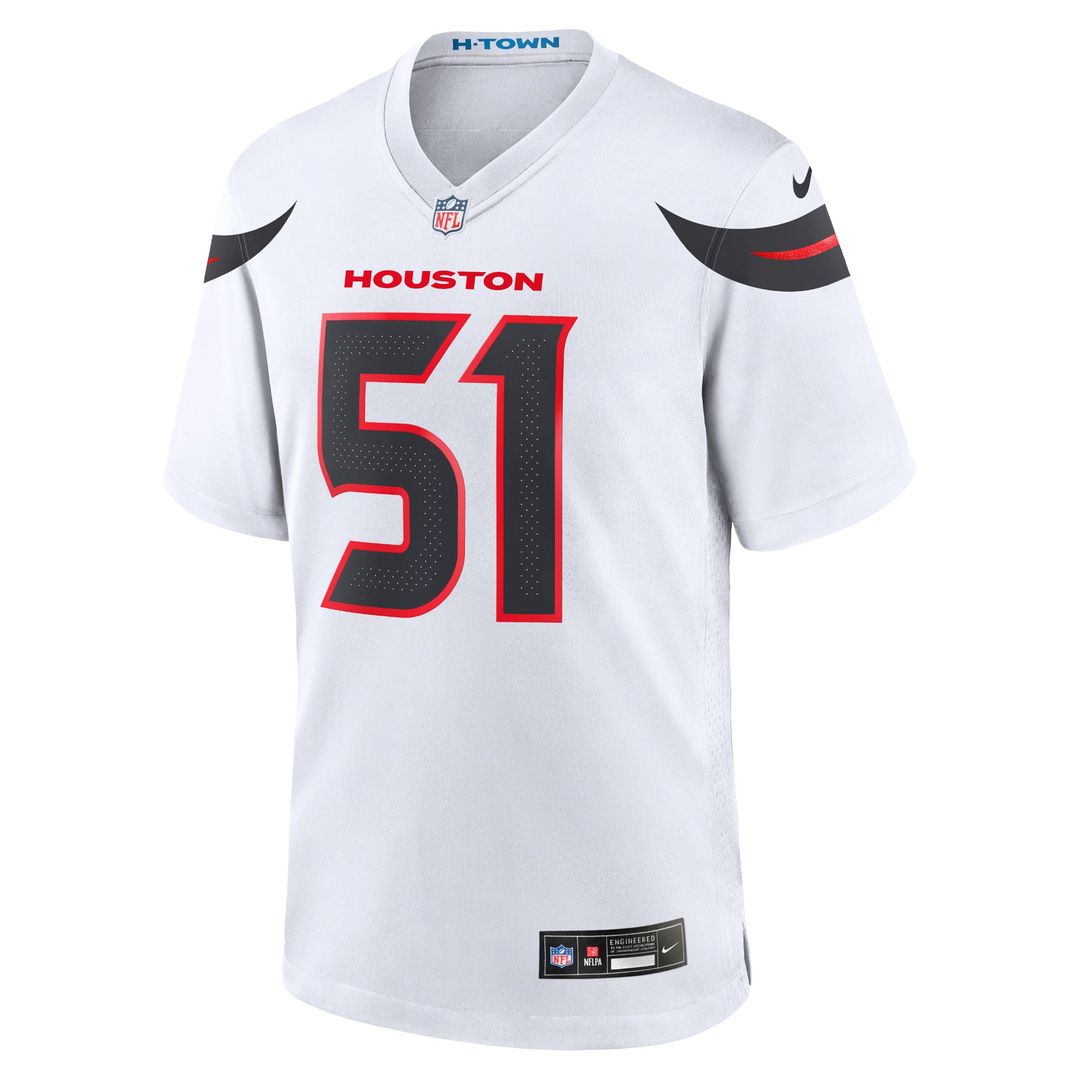 Houston Texans Will Anderson Jr. Nike White Game Jersey product image 2