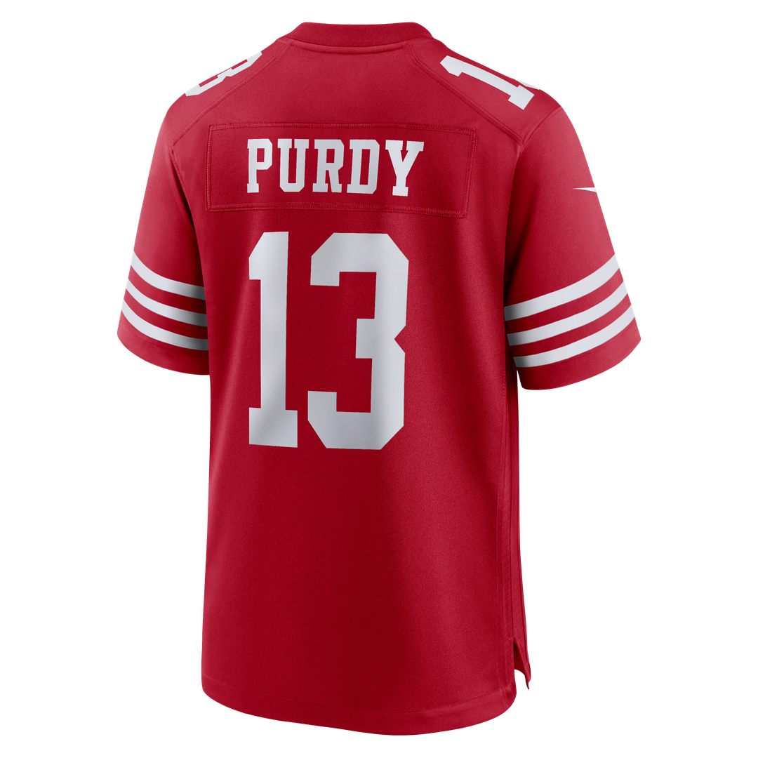 San Francisco 49ers Brock Purdy Nike White 80th Anniversary product image 13