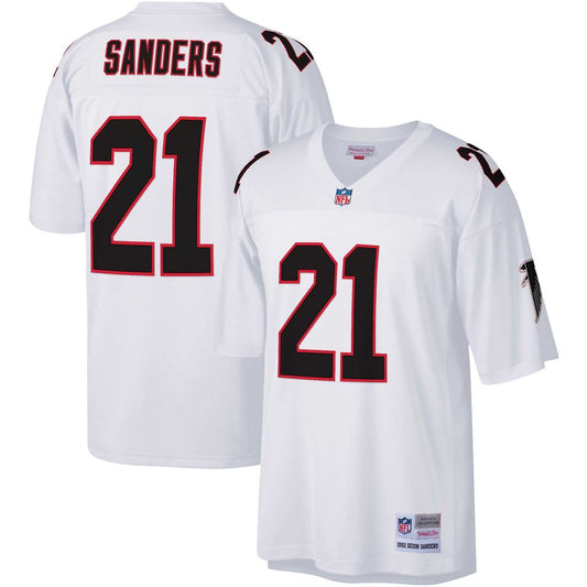 Atlanta Falcons Deion Sanders Mitchell & Ness White Big & product image 1