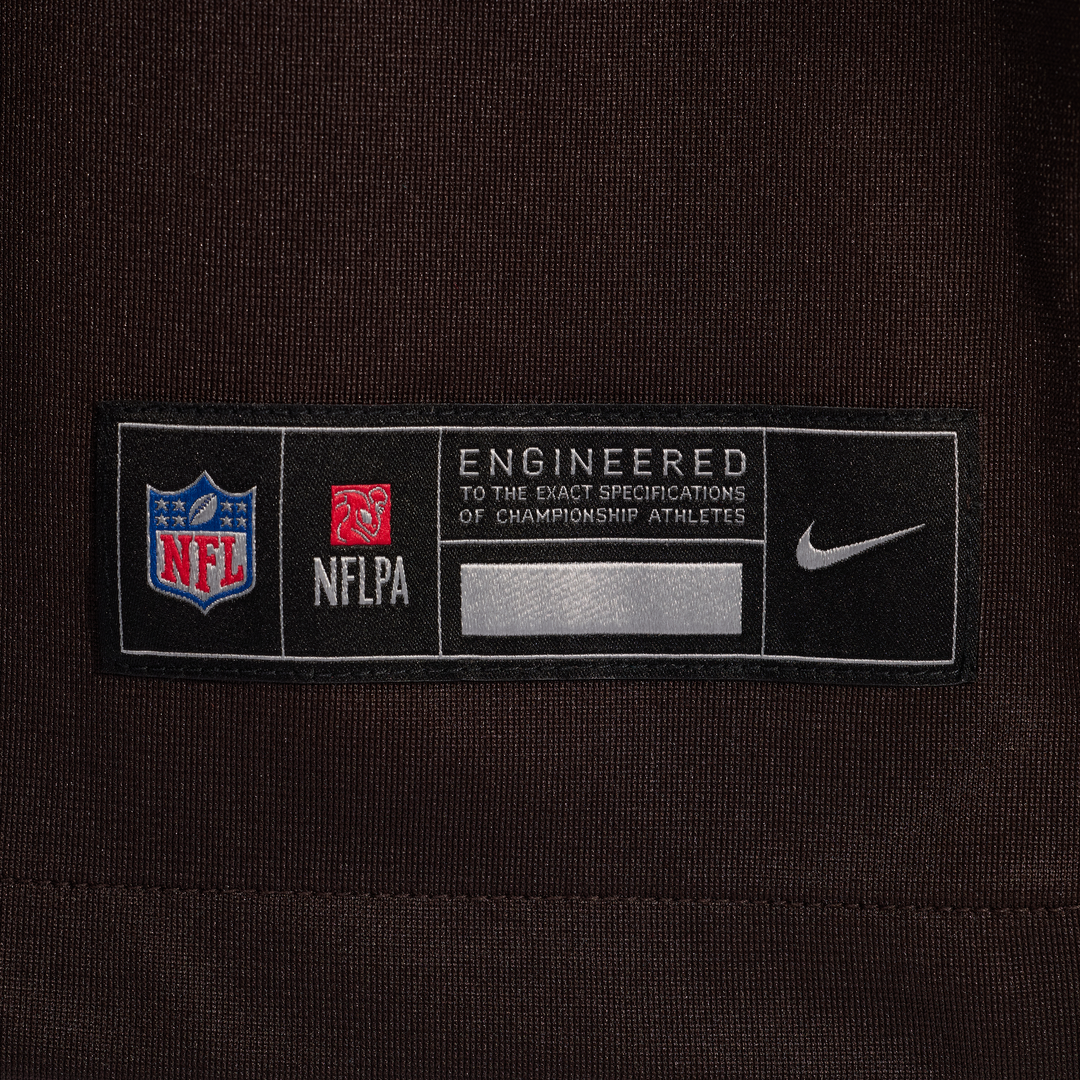 Cleveland Browns Luke Floriea Nike Brown Game Jersey product image 9