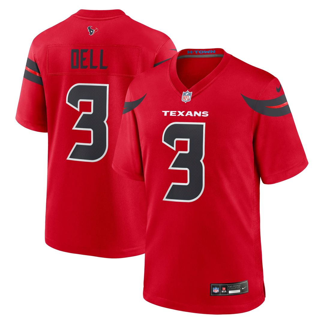 Houston Texans Tank Dell Nike White Game Jersey product image 15