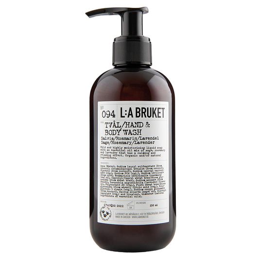 094 Hand & Body Wash Sage/Rosemary/Lavender