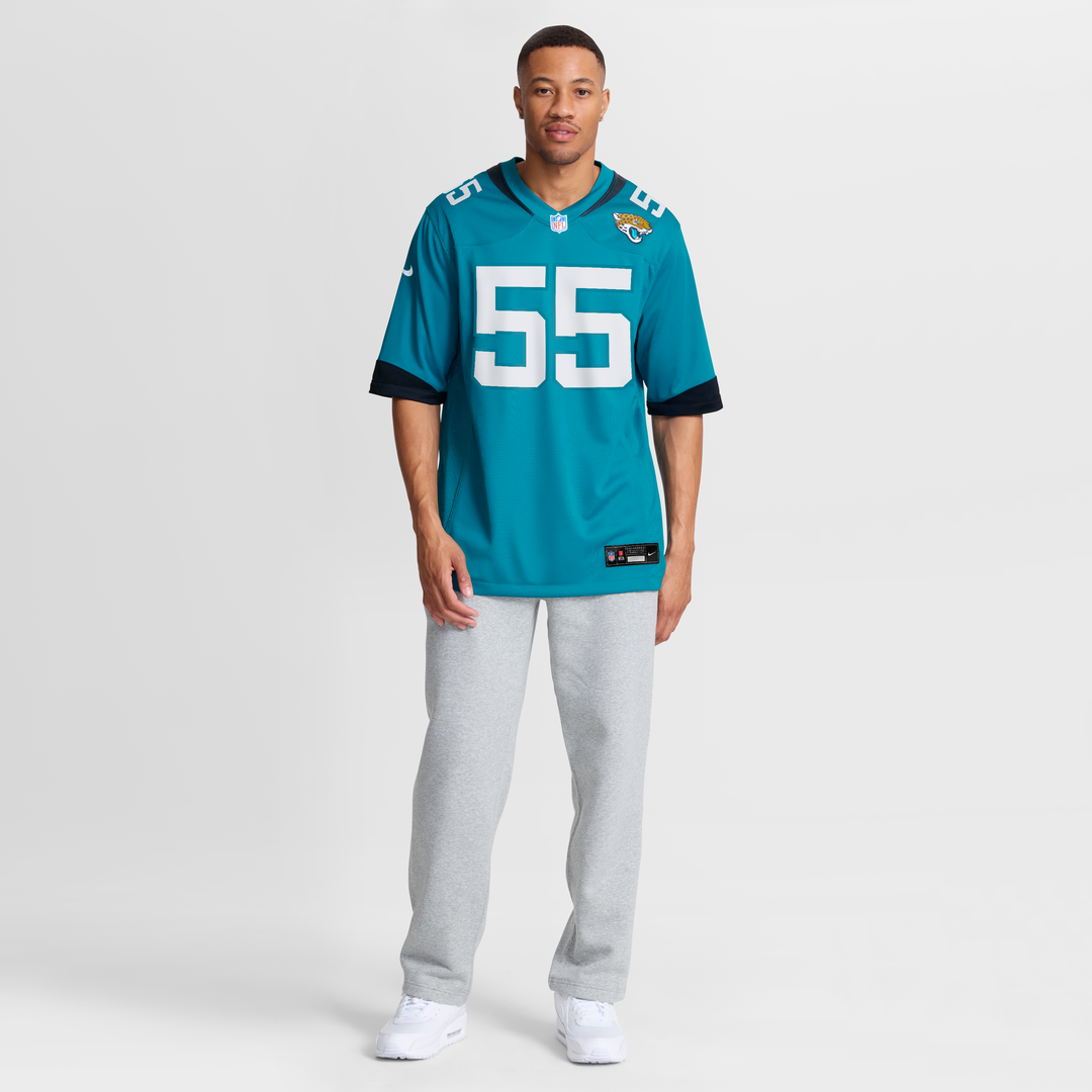 Jacksonville Jaguars Dequan Jackson Nike Teal Game Jersey product image 7