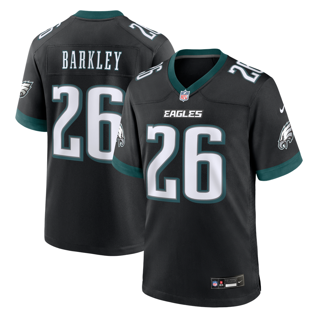 Philadelphia Eagles Saquon Barkley Nike White Game Jersey product image 46