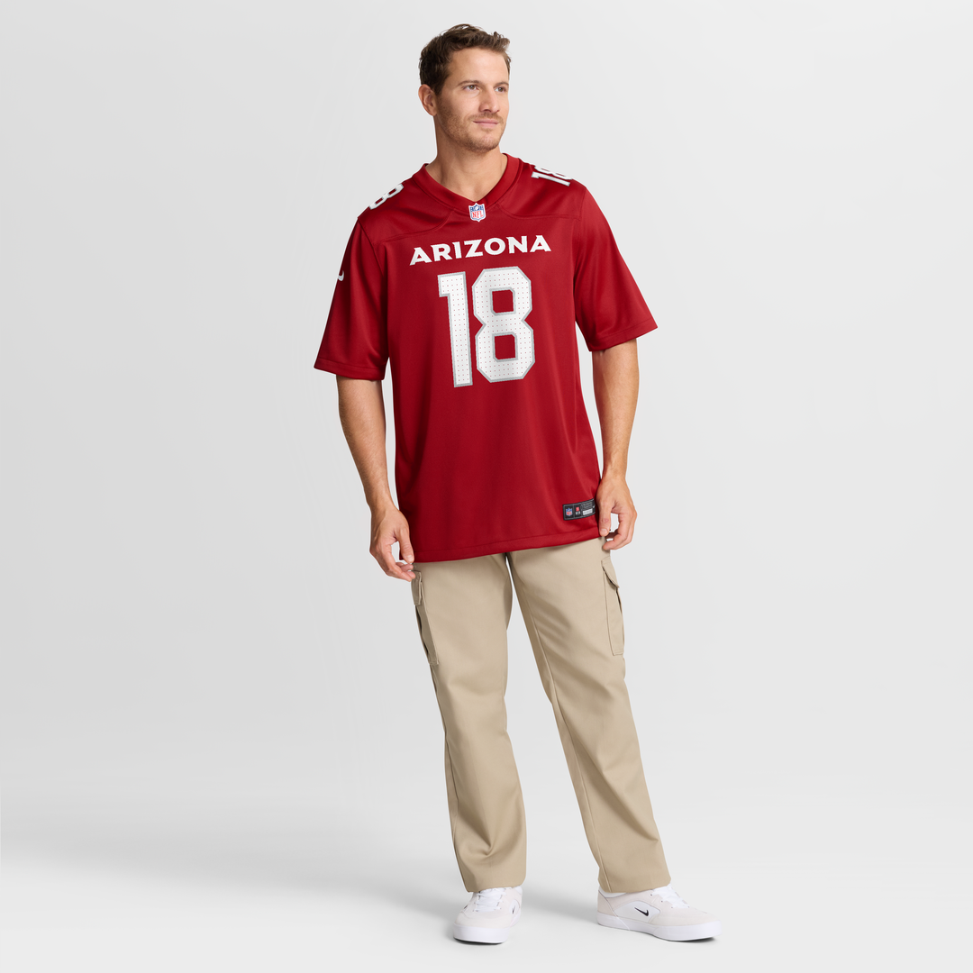 Arizona Cardinals Marvin Harrison Jr. Nike Cardinal Game product image 7