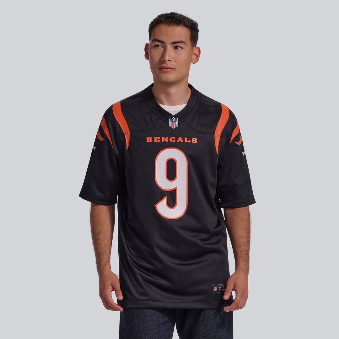Cincinnati Bengals Joe Burrow Nike Black Game Jersey product image 2