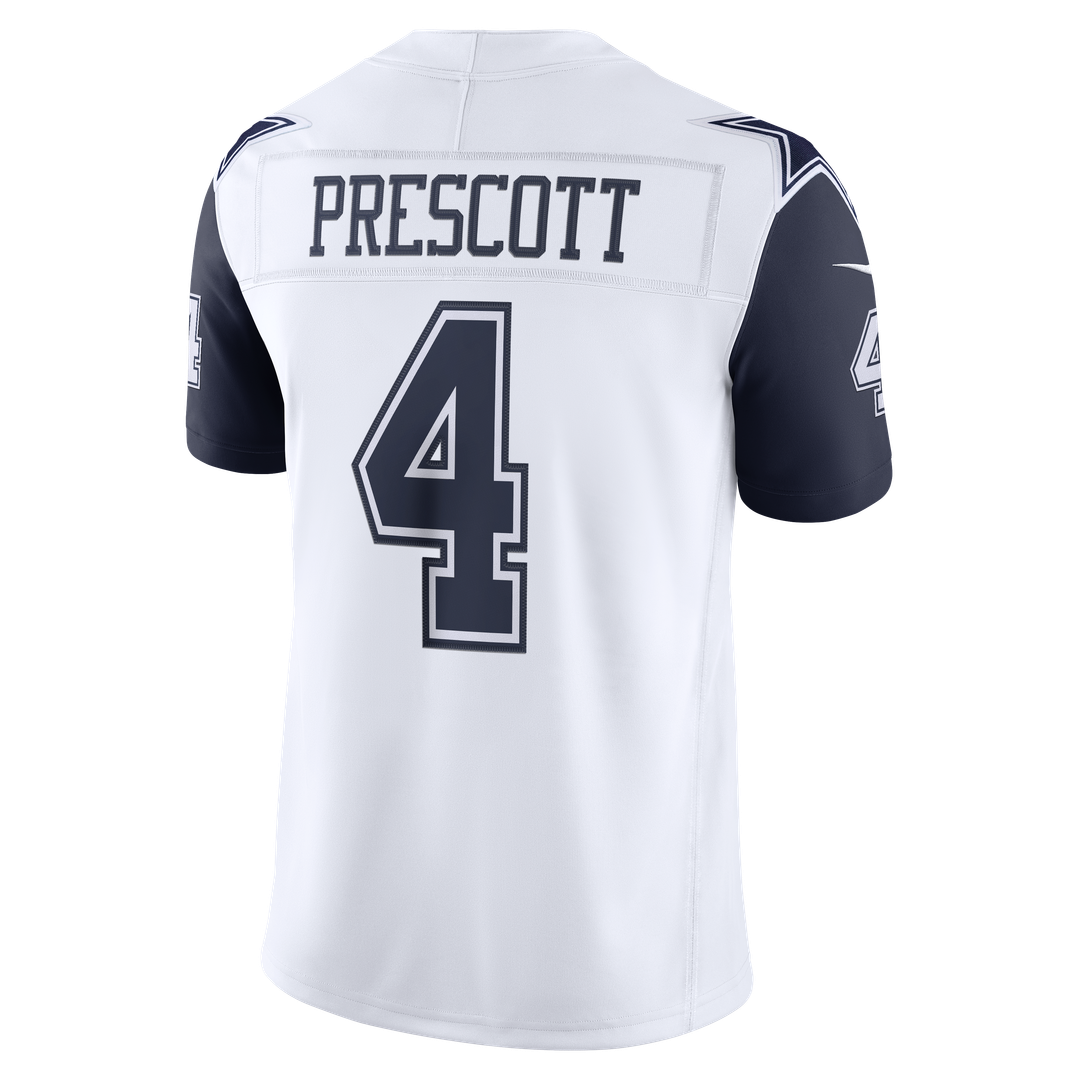 Dallas Cowboys Dak Prescott Nike White Alternate Vapor FUSE product image 3