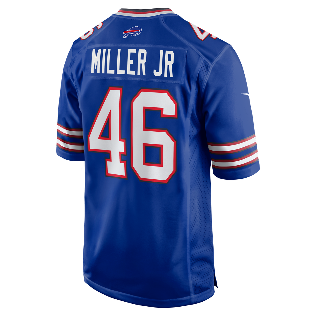 Buffalo Bills DJ Miller Jr. Nike Royal Game Jersey product image 5
