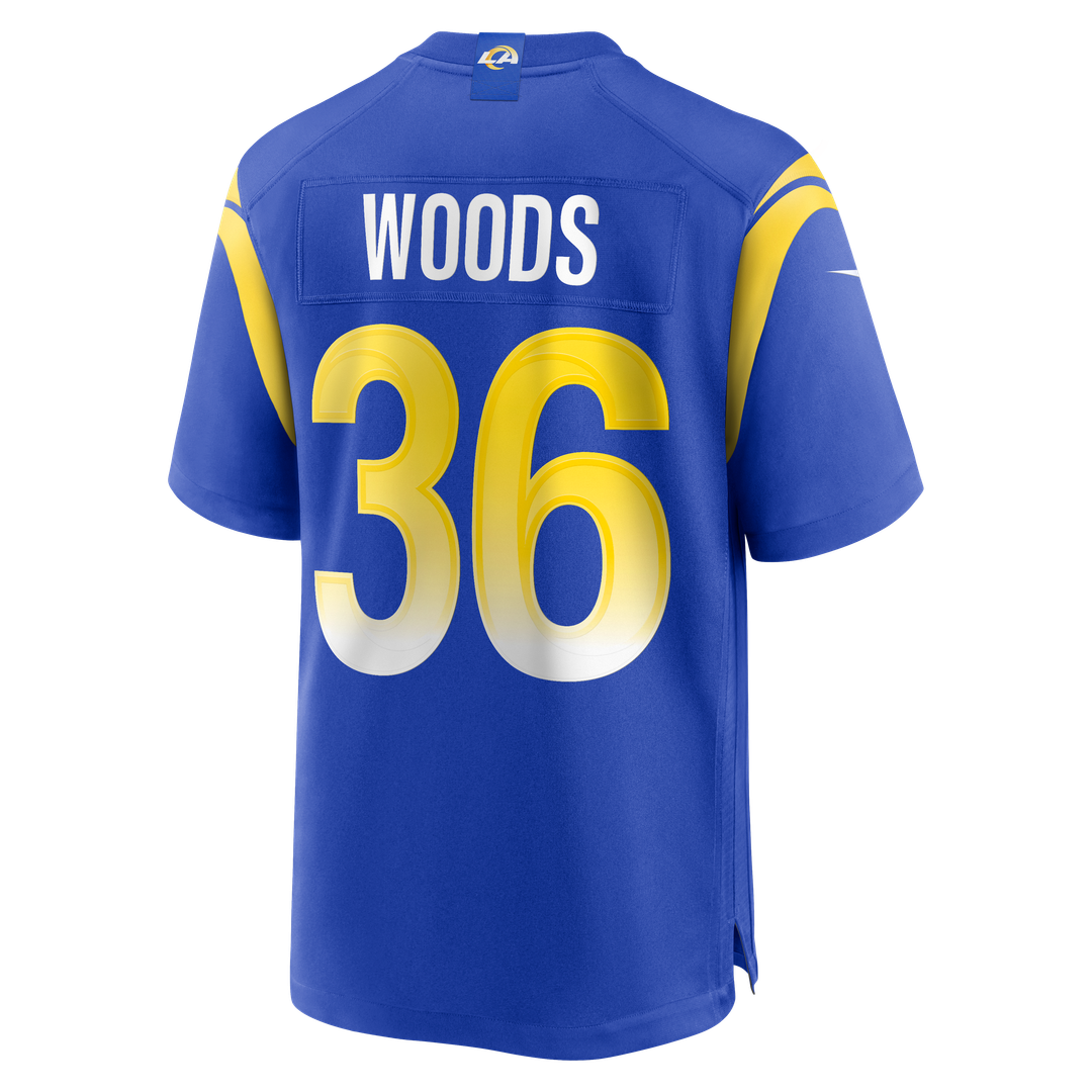Los Angeles Rams Charles Woods Nike Royal Game Jersey product image 3